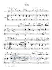 Piccolo Moods: Happiness - Sorrow - Joy